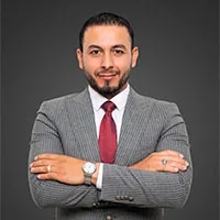 Portrait of Ahmed Salam Al-Aridhi, Lawyer