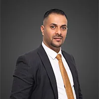 Portrait of Ali Barakat Al-Taai, Lawyer