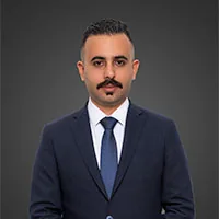 Portrait of Mustafa Ammar Al-Qazaz, Lawyer